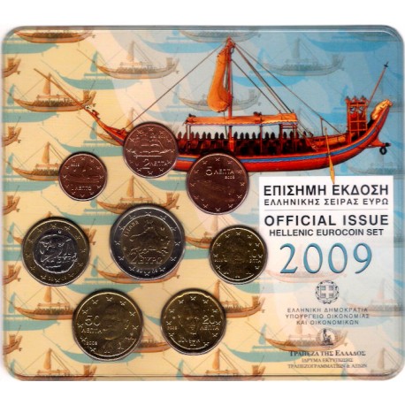 Greece. 2009. Cartera Oficial (SC)