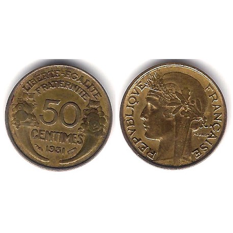 (894.1) Francia. 1931. 50 Centimes (MBC)