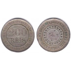 (493) Brasil. 1893. 200 Reis (BC+)