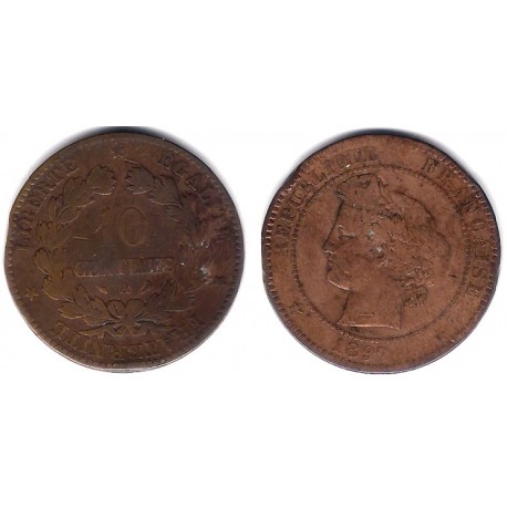 (815.1) Francia. 1897(A). 10 Centimes (BC-)