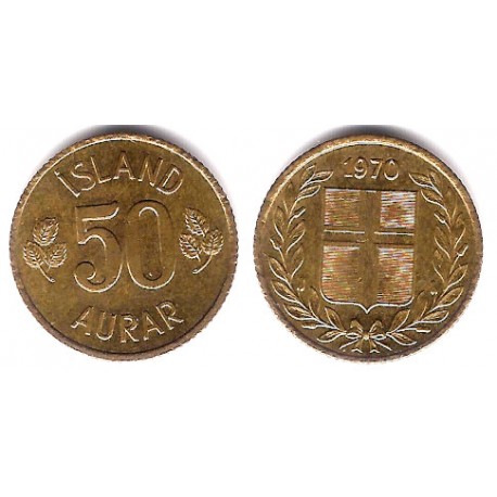 (17) Islandia. 1970. 50 Aurar (MBC)