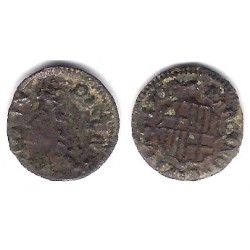 Carlos III (Arch. Austria). 1709. Dinero (BC/BC-) Ceca de Barcelona