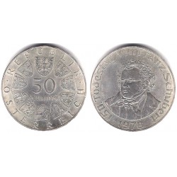 (2937) Austria. 1978. 50 Schilling (SC-) (Plata)