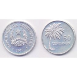 (17) Guinea-Bissau. 1977. 50 Centavos (SC)