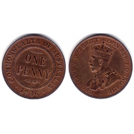 (23) Australia. 1936. 1 Penny (MBC)