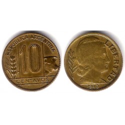 (41) Argentina. 1949. 10 Centavos (MBC-)