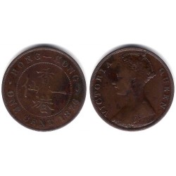 (4.1) Hong Kong. 1876. 1 Cent (MBC-)