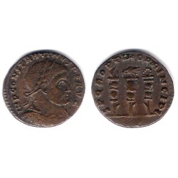 Constantino I. 307-337 d.C. Follis reducido (MBC/MBC+)