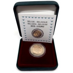 Bélgica. 2016. 2 Euro (Proof) Solidaridad Niños