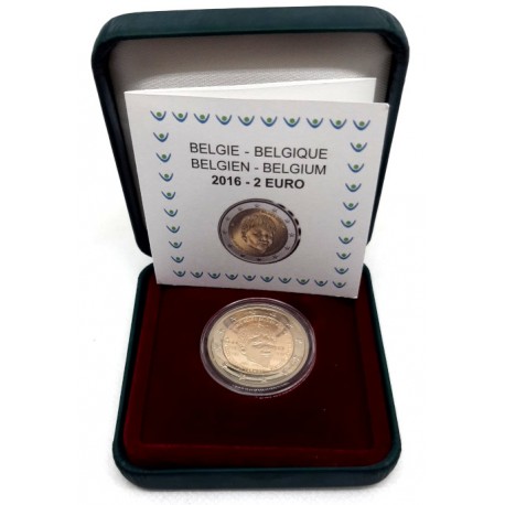 Bélgica. 2016. 2 Euro (Proof) Solidaridad Niños