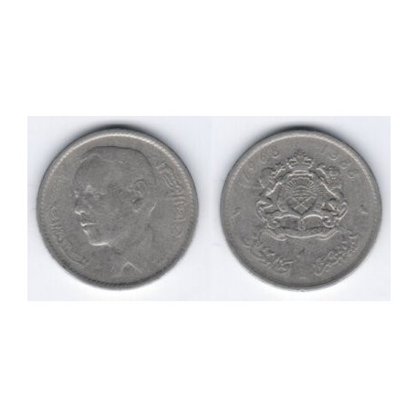 (Y56) Marruecos. 1968. 1 Dirham (RC)