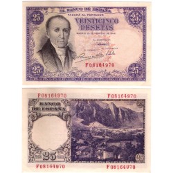 Estado Español. 1946. 25 Pesetas (SC-) Serie F