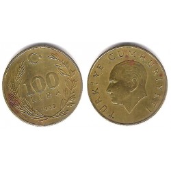 (988) Turquía. 1989. 100 Lira (MBC)