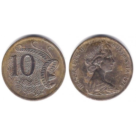 (65) Australia. 1978. 10 Cents (BC)