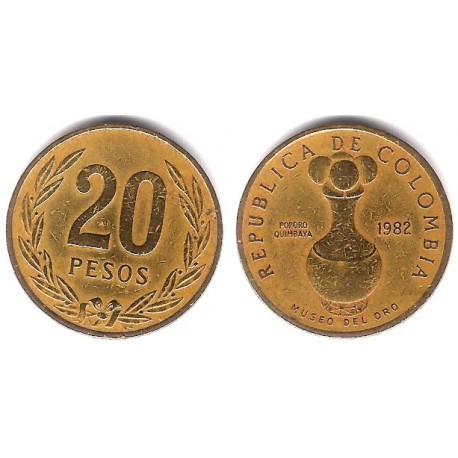 (271) Colombia. 1982. 20 Pesos (MBC)