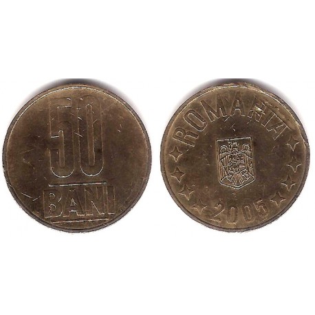 (192) Rumania. 2005. 50 Bani (BC)