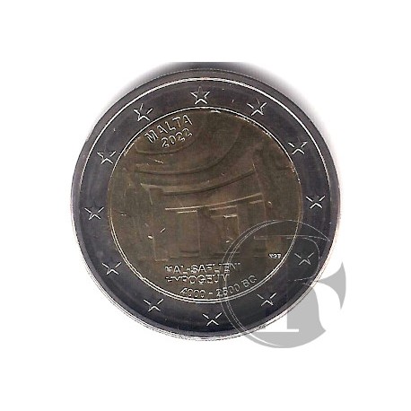 Malta. 2022. 2 Euro (SC) Hipogeo