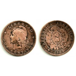 Argentina. 1889. 2 Centavos (BC)