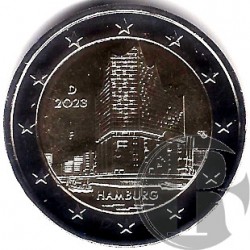 Alemania. 2023(F). 2 Euro (SC) Hamburg