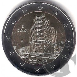 Alemania. 2023(D). 2 Euro (SC) Hamburg