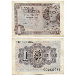 Estado Español. 1948. 1 Peseta (EBC) Serie G