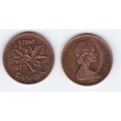 (59.1) Canadá. 1975. 1 Cent (BC)