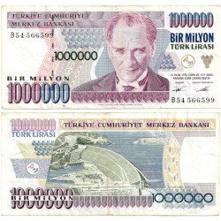 (209) Turquía. 1995. 1000000 Lira (MBC)