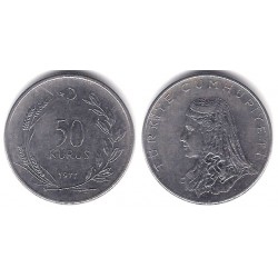 (899) Turquía. 1977. 50 Kurus (MBC)