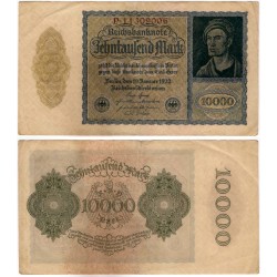 (72) Imperio Alemán (Weimar). 1922. 10000 Mark (MBC)