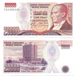 (201b) Turquía. 1970. 20000 Lira (SC)