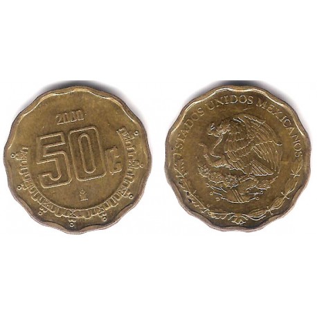 (549) Estados Unidos Mexicanos. 2000. 50 Centavos (MBC)