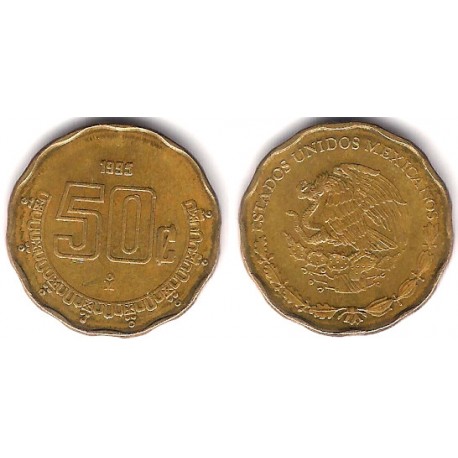 (549) Estados Unidos Mexicanos. 1995. 50 Centavos (mbc) - Numismática 