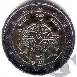 Alemania. 2023(G). 2 Euro (SC) Carlomagno