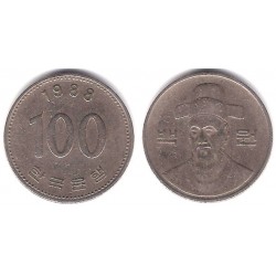 (35.2) Corea del Sur. 1988. 100 Won (MBC-)