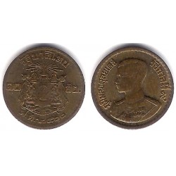 (Y79) Tailandia. 1957(2500). 10 Satang (MBC-)