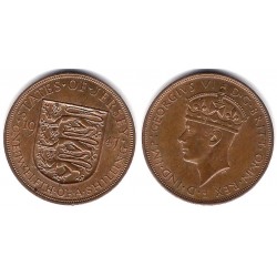 (18) Jersey. 1947. 1/12 Shilling (SC)