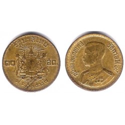 (Y79) Tailandia. 1957(2500). 10 Satang (MBC-)