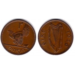 (11) Irlanda. 1950. 1 Penny (MBC)