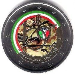 Italia. 2023. 2 Euro (SC) Coloreada