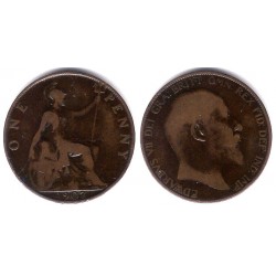 (794.2) Gran Bretaña. 1908. 1 Penny (BC)