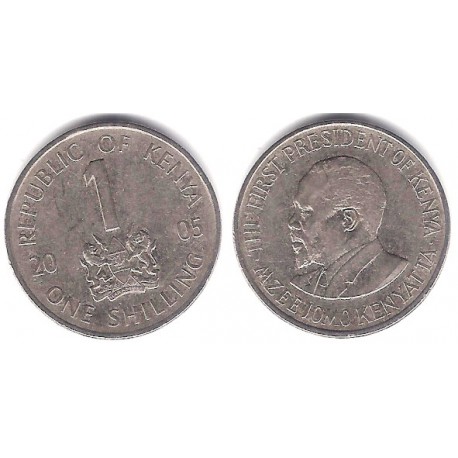 (34) Kenia. 2005. 1 Shilling (MBC)