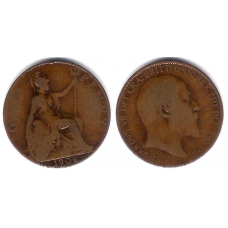 (794.2) Gran Bretaña. 1906. 1 Penny (BC)