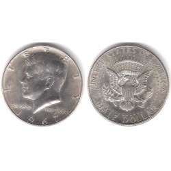 (202a) Estados Unidos de América. 1967. Half Dollar (EBC) (Plata)