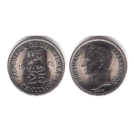 (Y50.2) Venezuela. 1978. 25 Centavos (SC)