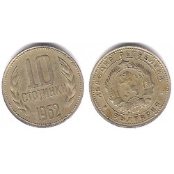 (62) Bulgaria. 1962. 10 Stotinki (MBC)