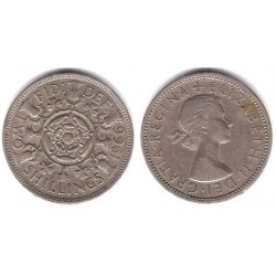 (906) Gran Bretaña. 1966. 2 Shillings (BC)