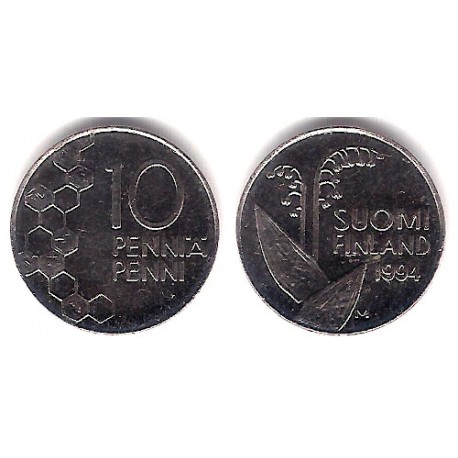 (65) Finlandia. 1994. 10 Pennia (EBC)