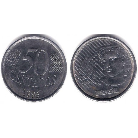 (635) Brasil. 1994. 50 Centavos (EBC)