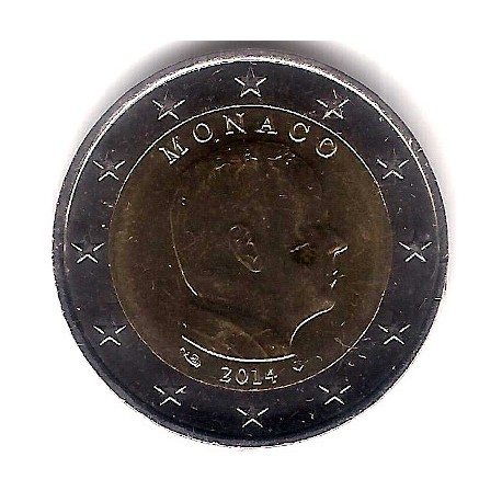 Mónaco. 2014. 2 Euro (SC)