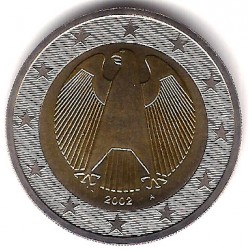 Alemania. 2002(A). 2 Euro (SC)